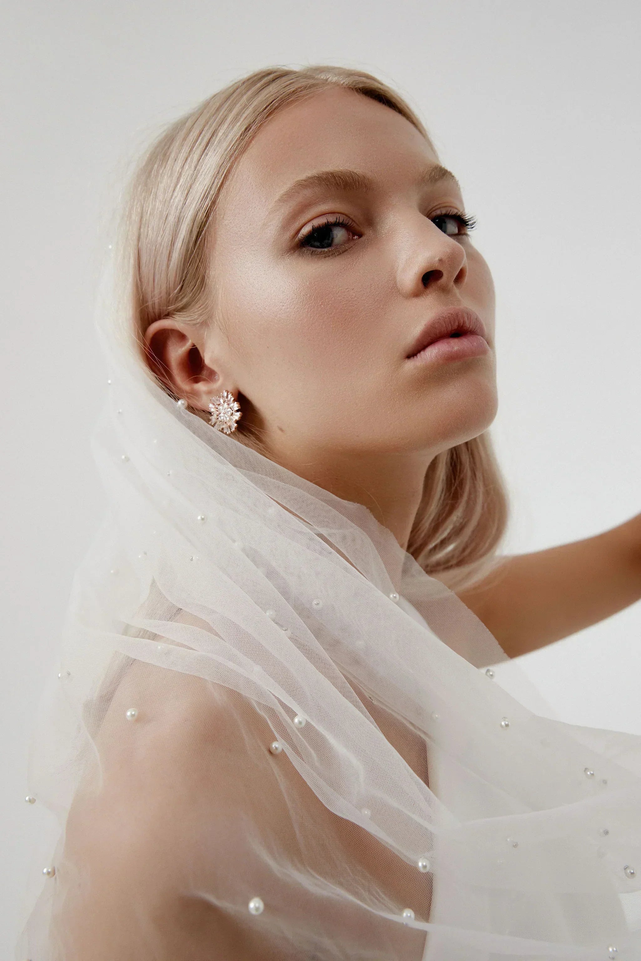 Pearl Wedding veil