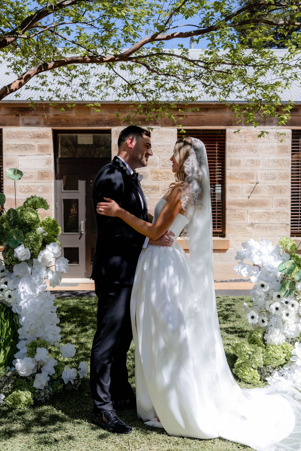 Wedding Earrings — A Timeless Sydney Wedding — Maddison & Matthew at The Mint and Curzon Hall