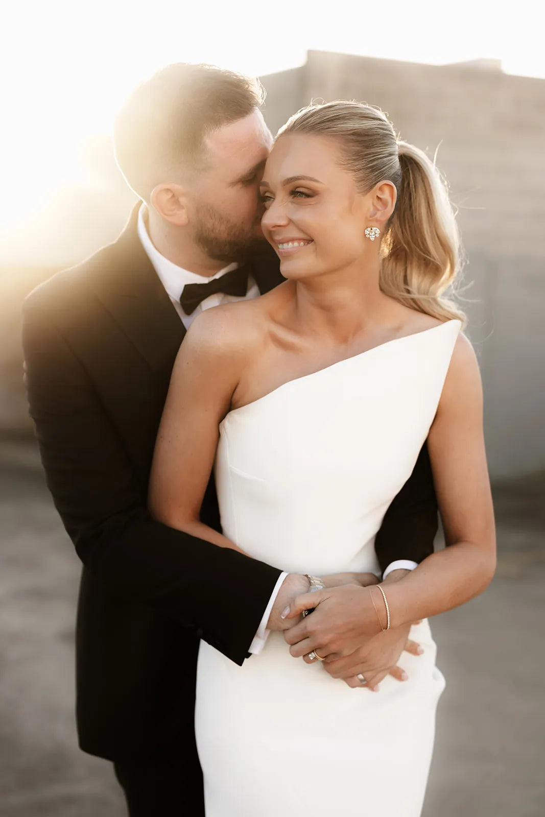 Wedding Earrings — Jemma & Ben — A Sunlit Celebration at Prince Deck as featured on Ivory Tribe