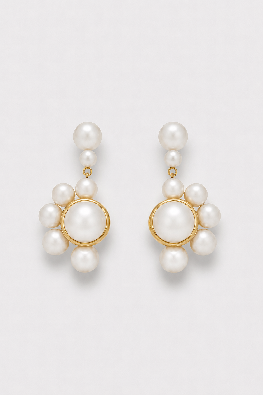 MATILDA - PEARL WEDDING EARRINGS