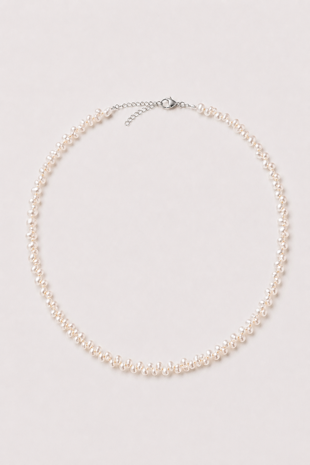 NINA - FRESHWATER DOUBLE PEARL NECKLACE