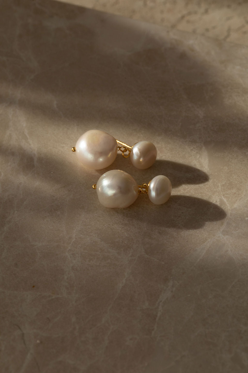 Freshwater Pearl Wedding Earrings Amelie George Bridal