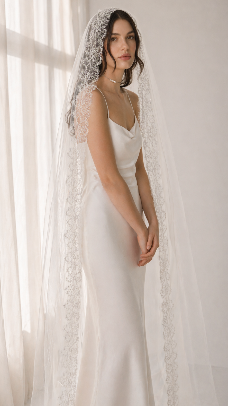 MANTILLA WEDDING VEIL