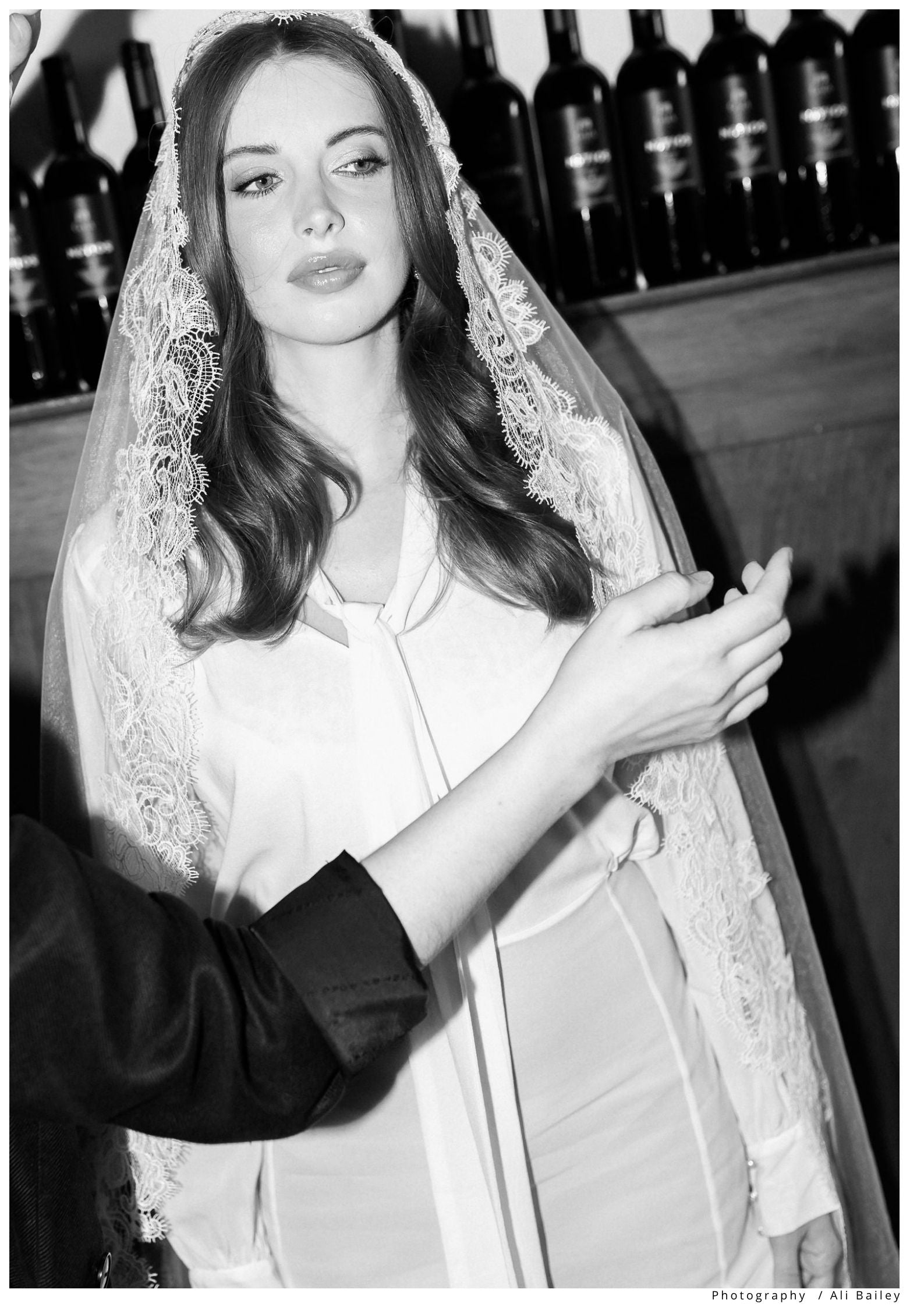 Lace Mantilla Wedding Veil