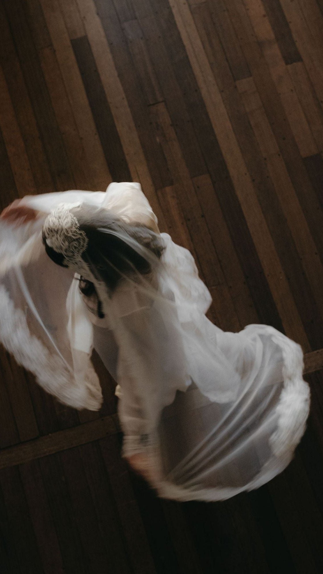 Long Lace Wedding Veil
