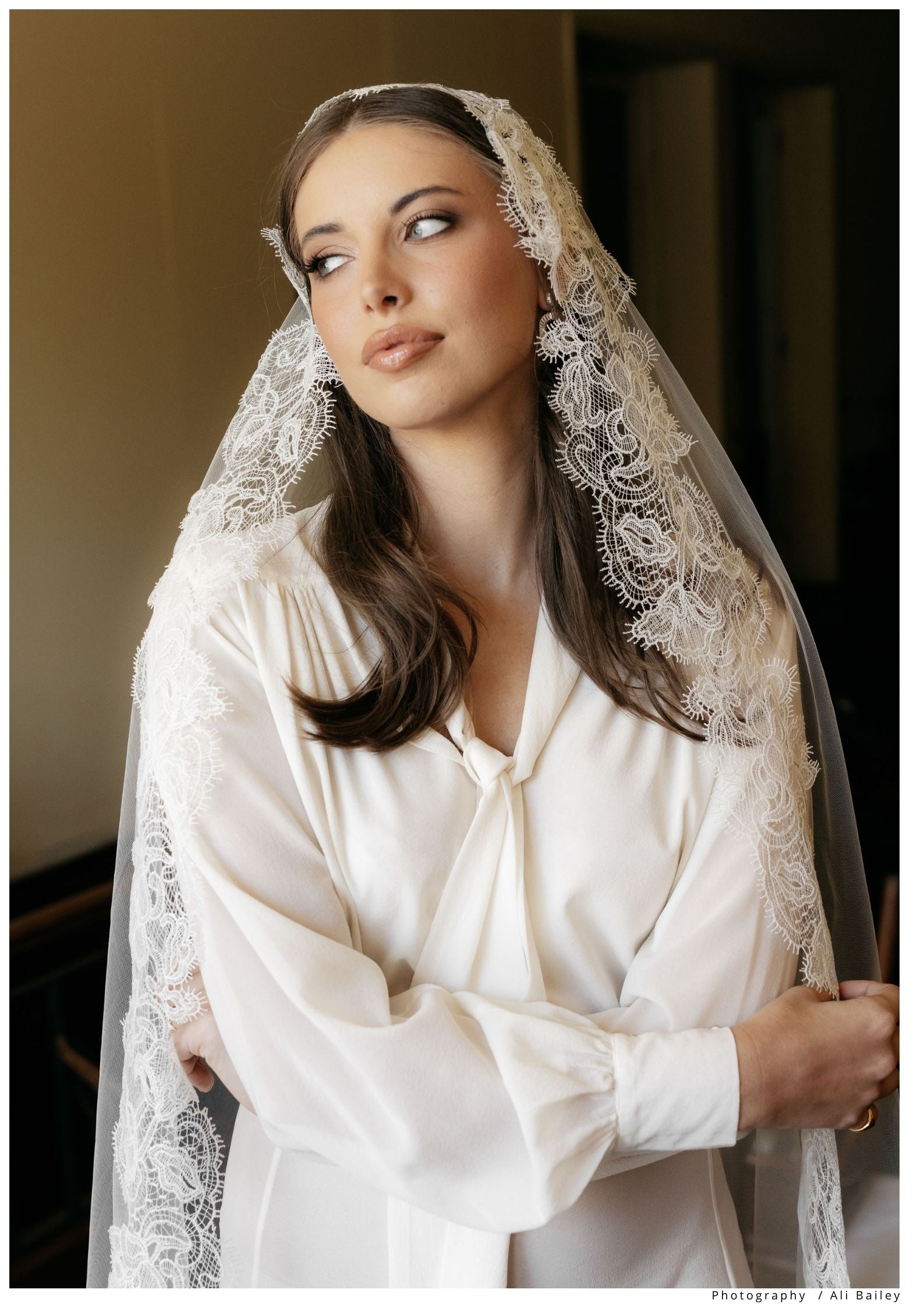Wedding Veil Lace Trim