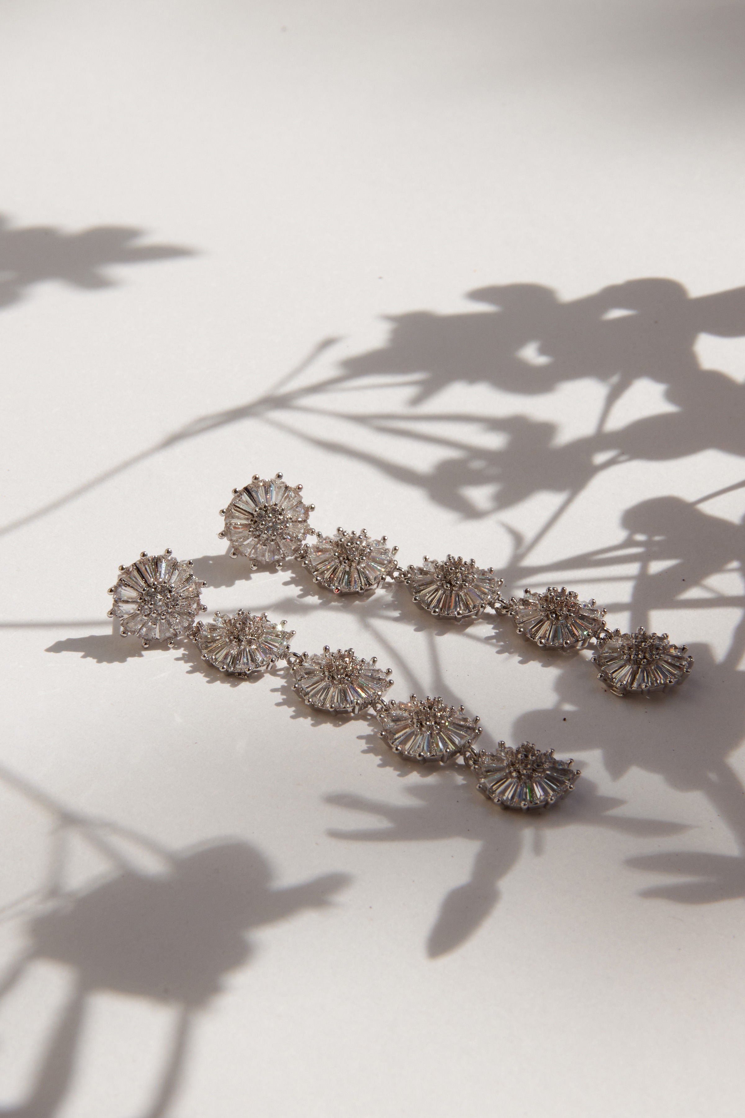 ZOEY - CRYSTAL WEDDING EARRINGS