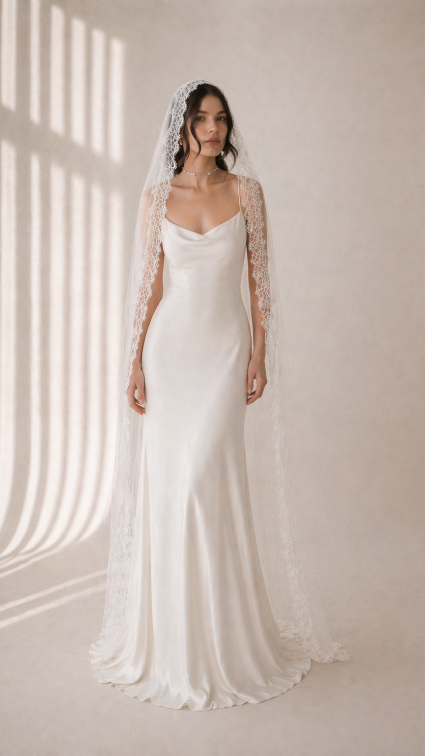 MANTILLA WEDDING VEIL