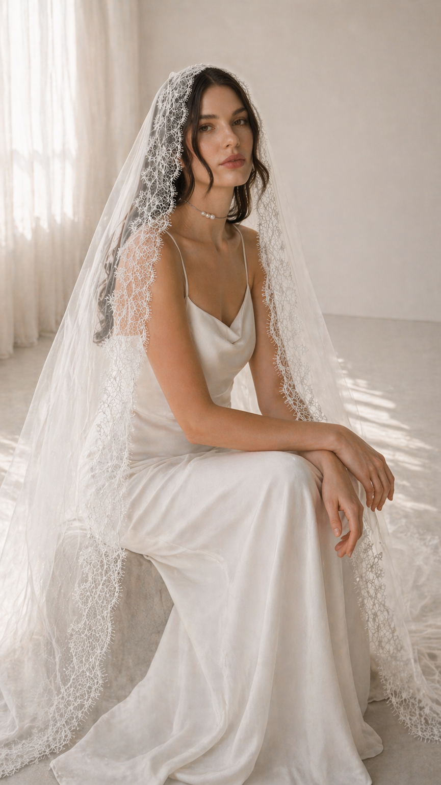 MANTILLA WEDDING VEIL
