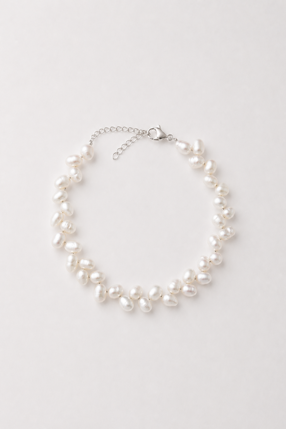 Organic-Freshwater-Pearl-Bracelet-Silver