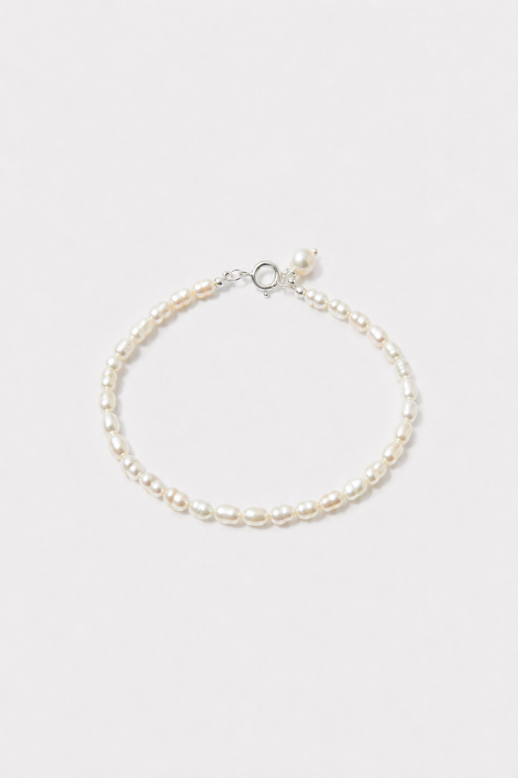Freshwater Pearl bracelet in silver
