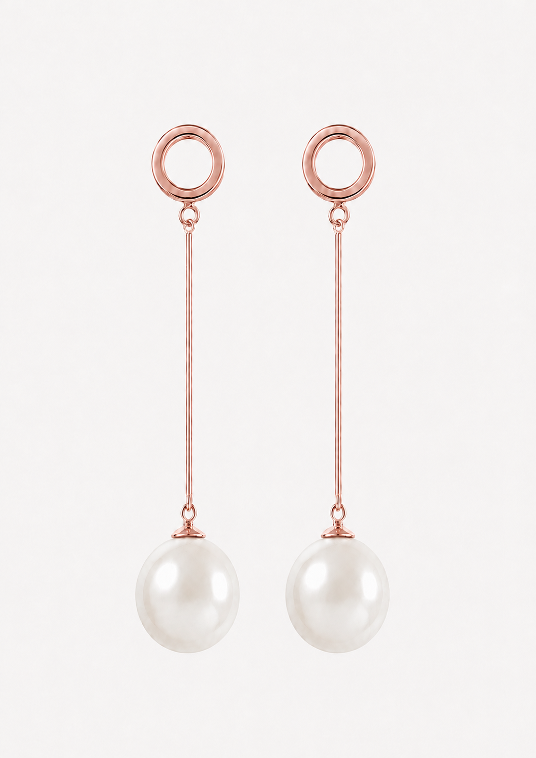 BELLA - PEARL WEDDDING EARRINGS