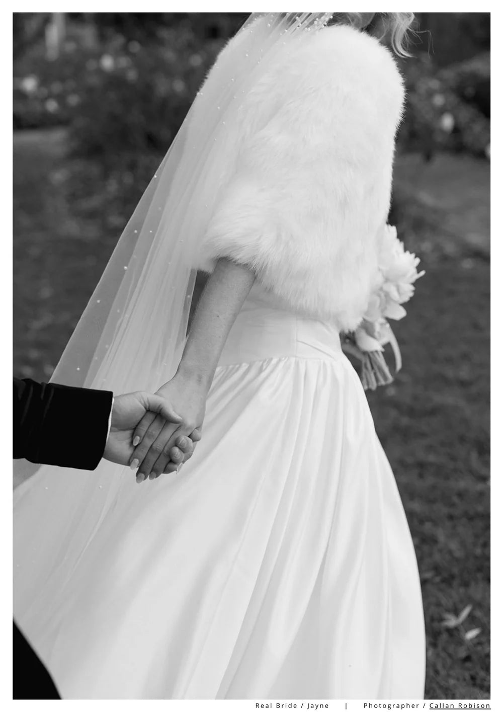 FUR WEDDING JACKET