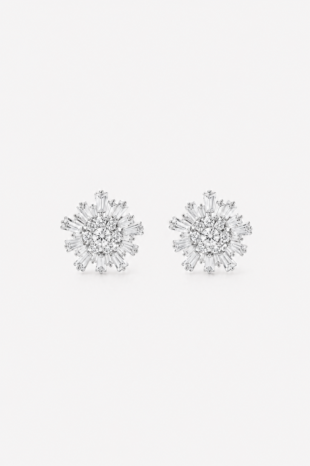 KATE - CRYSTAL STUD WEDDING EARRINGS