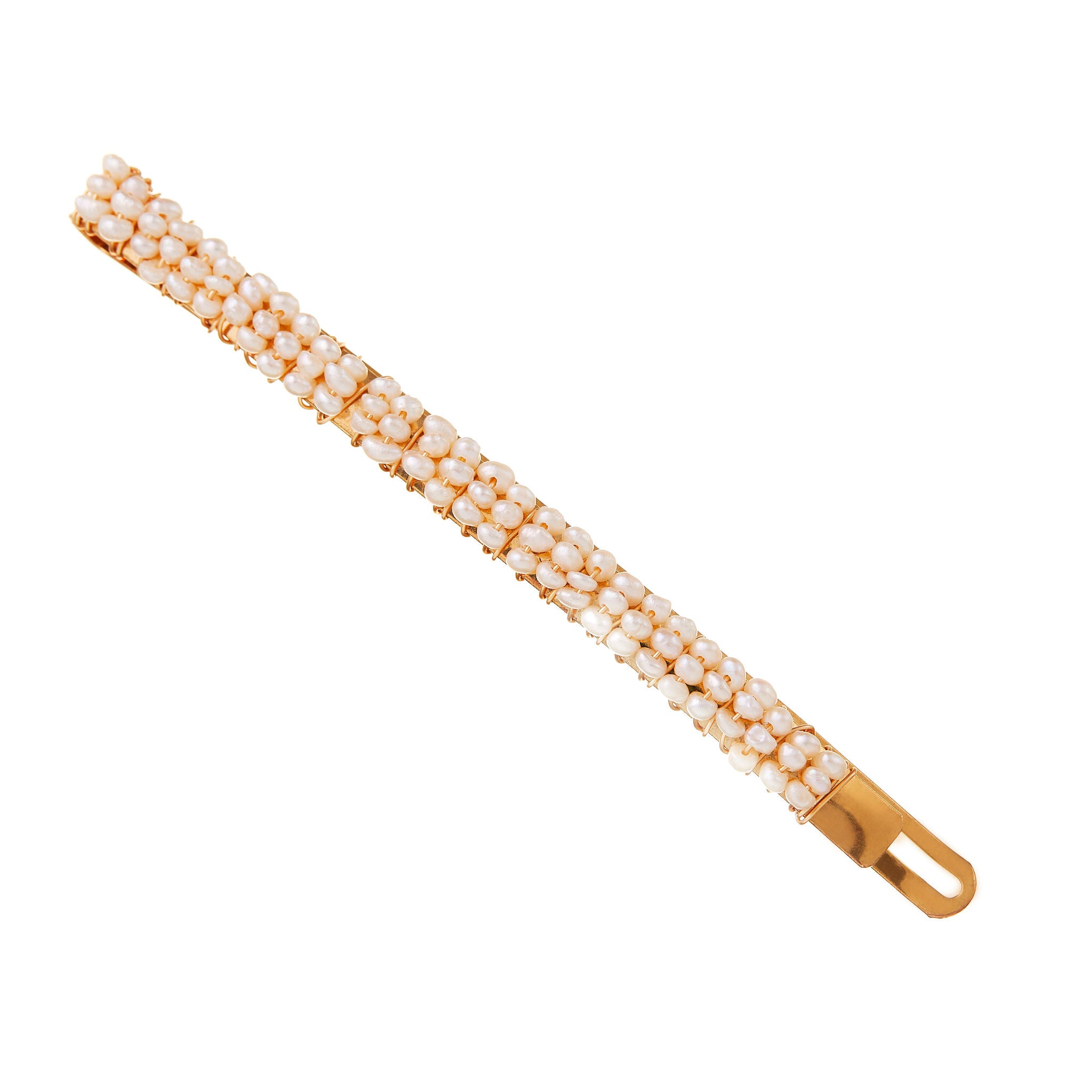 Gold bridal hair piece to pair with a backless dress, perfect for modern brides seeking chic wedding hair accessories.