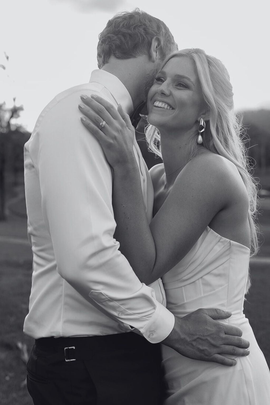 Wedding Earrings  — Brooke and Jake’s romantic Gold Coast wedding