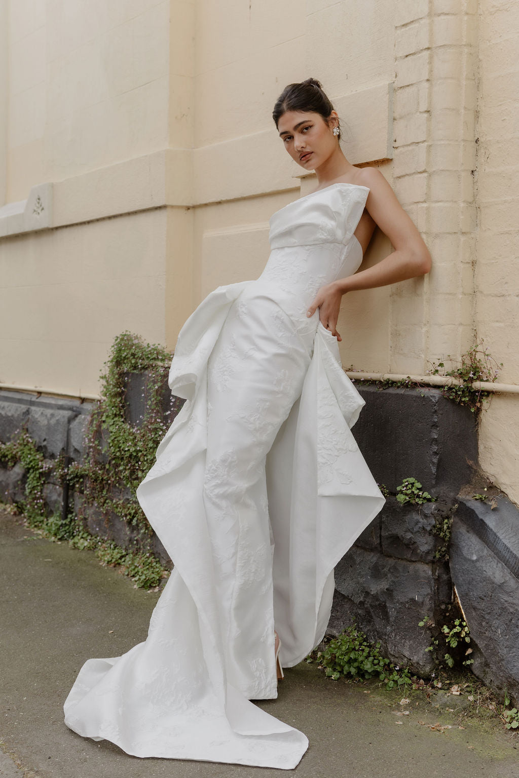 Georgia Young wedding earrings 