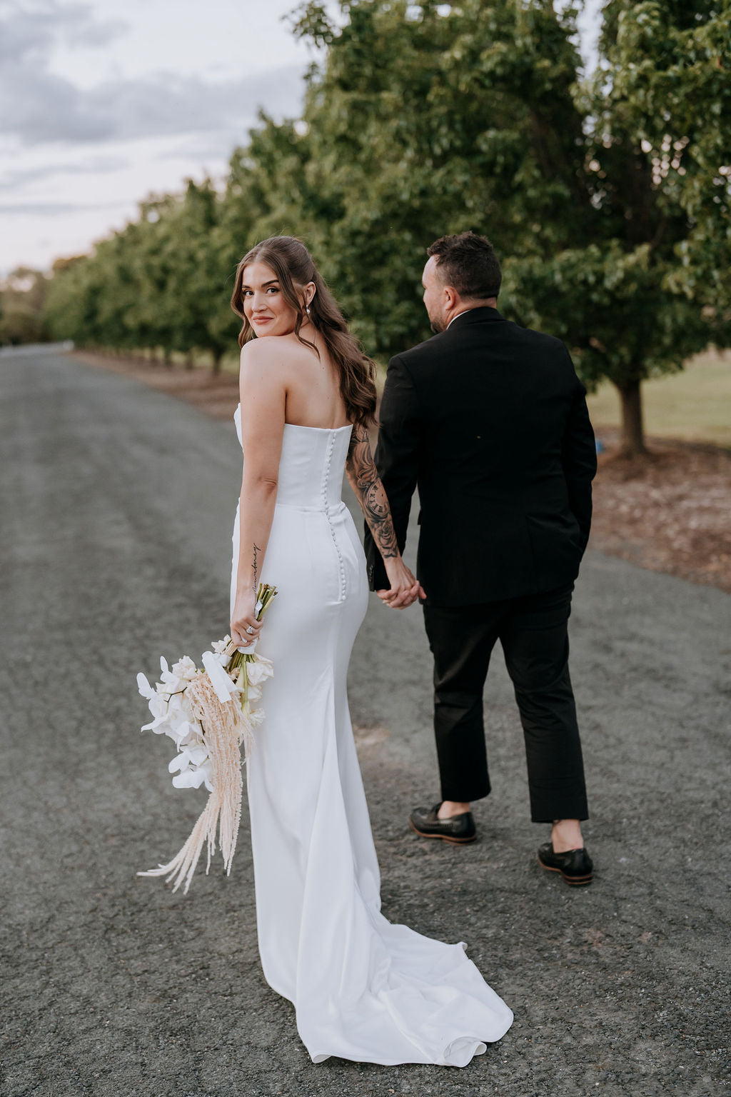 Real Bride in Victorian Wedding 