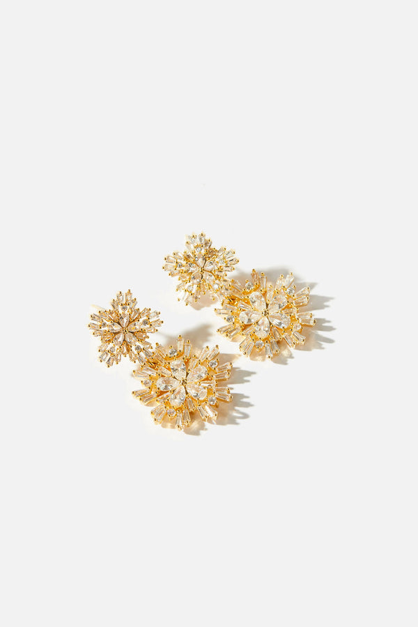 Amelie George Modern Wedding Earring Crystal