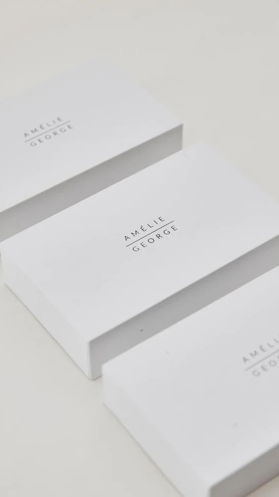 Luxury white drawer gift box