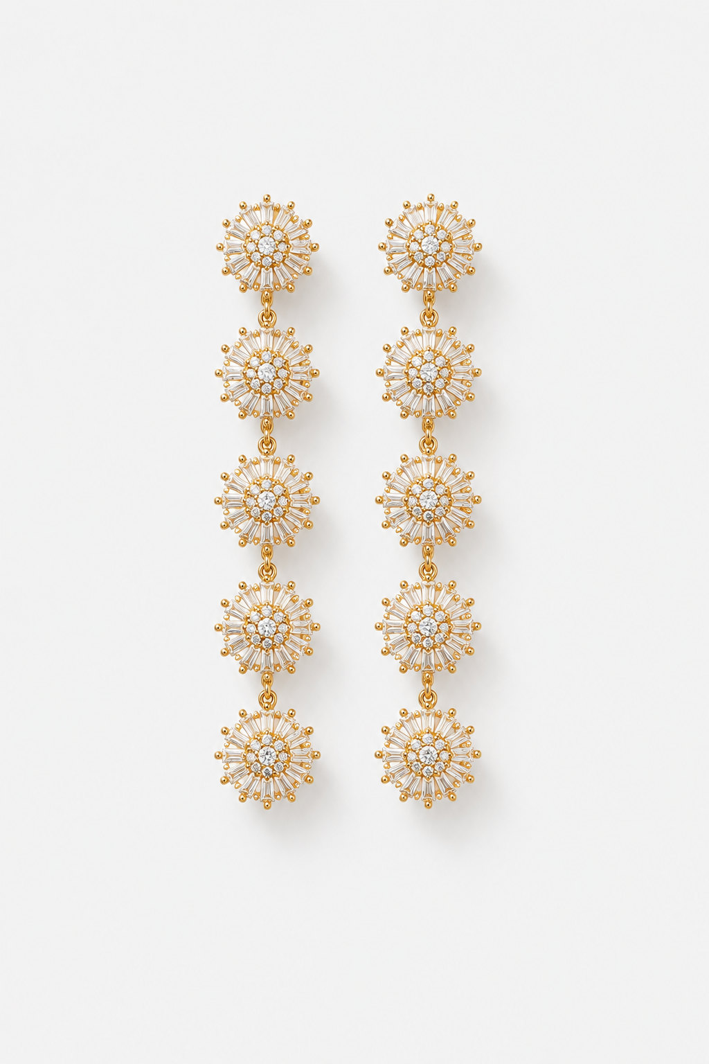ZOEY - CRYSTAL WEDDING EARRINGS