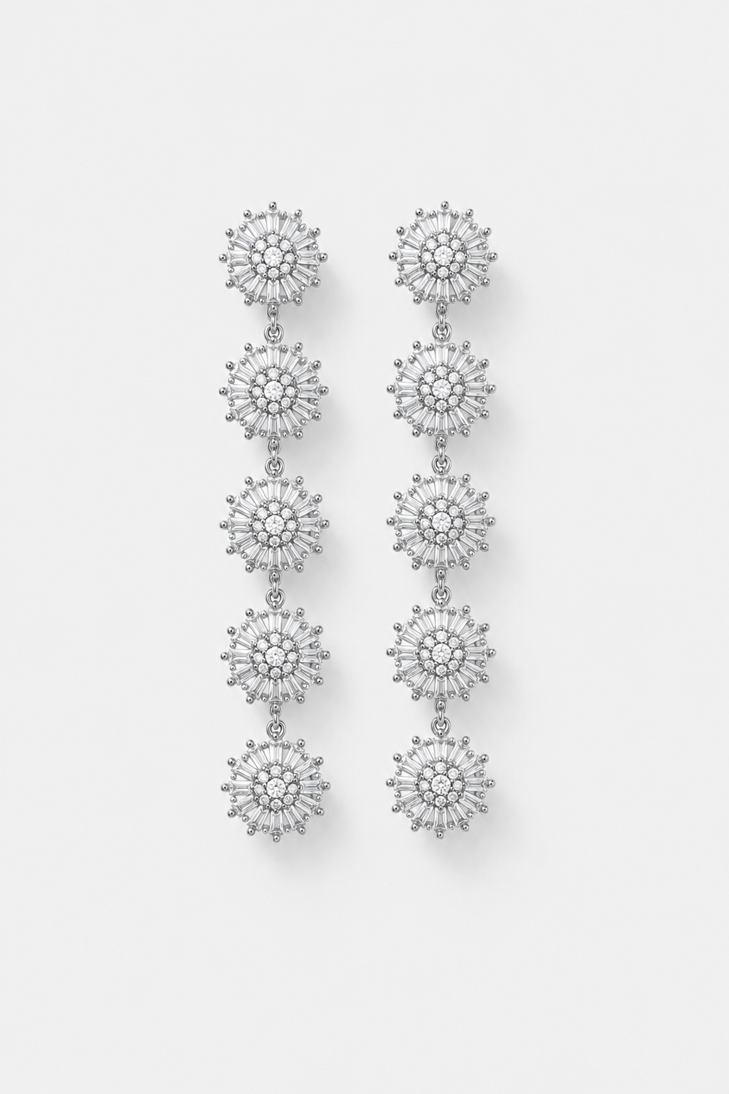 ZOEY - CRYSTAL WEDDING EARRINGS