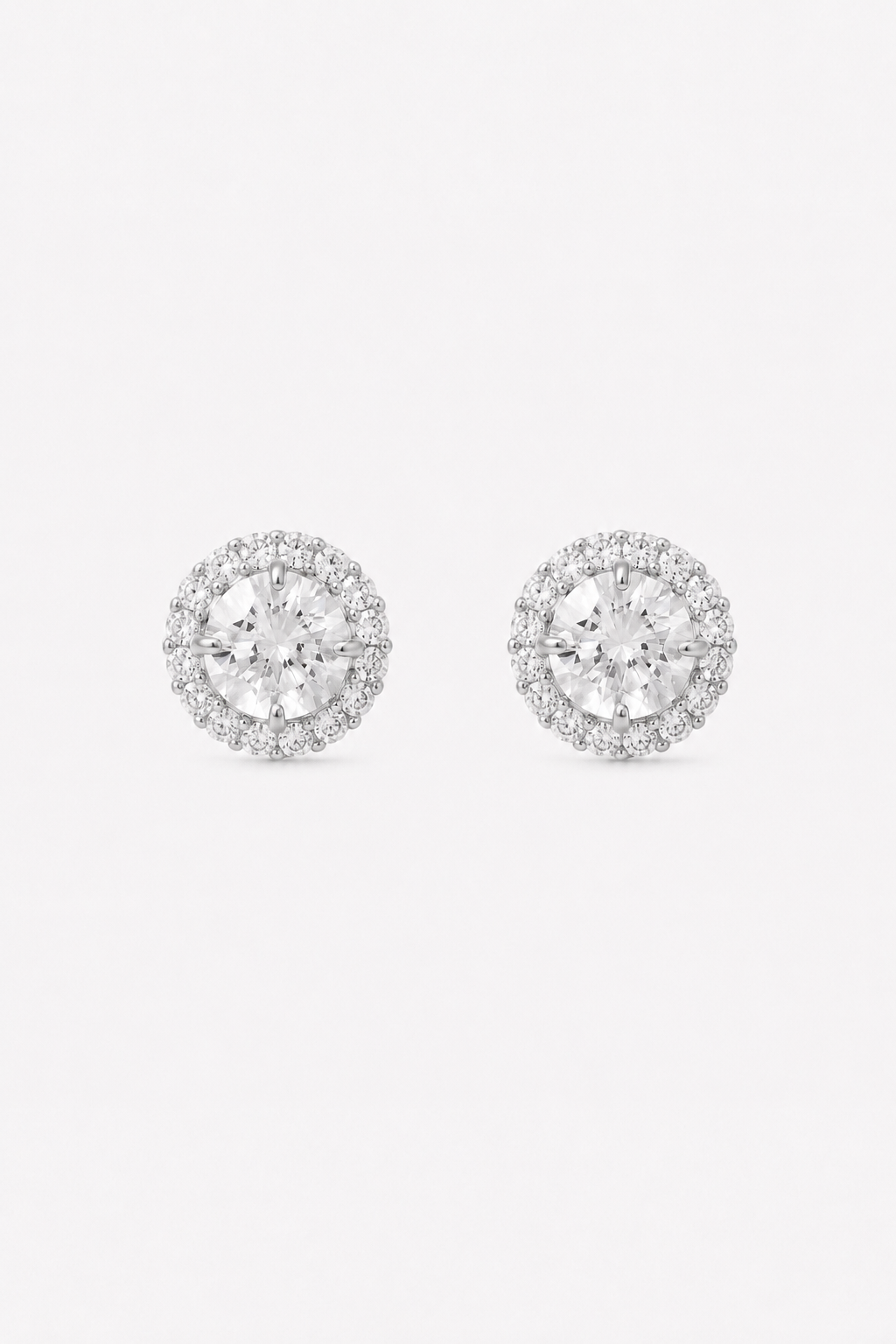 INDRA - Crystal Stud Wedding Earrings
