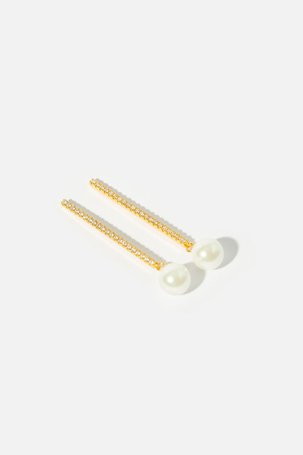 Crystal Bar Wedding Earrings - STELLA Heirloom Collection Earrings