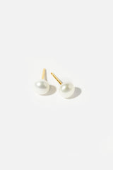 Elegance in TIA Freshwater Pearl Studs - Tranquil beauty