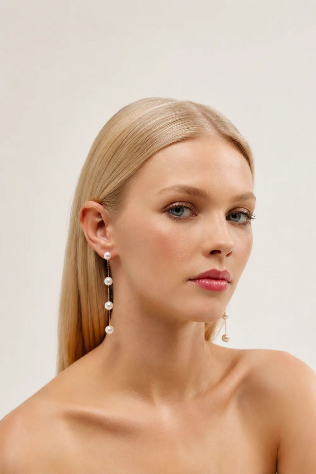 Freshwater Pearl Wedding Earrings 