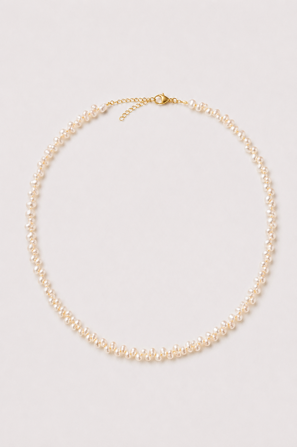 NINA - FRESHWATER DOUBLE PEARL NECKLACE
