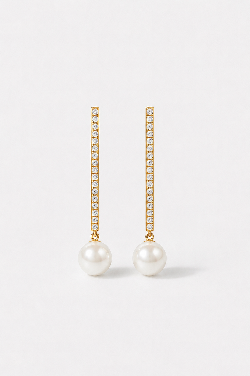 STELLA - PEARL DROP EARRINGS
