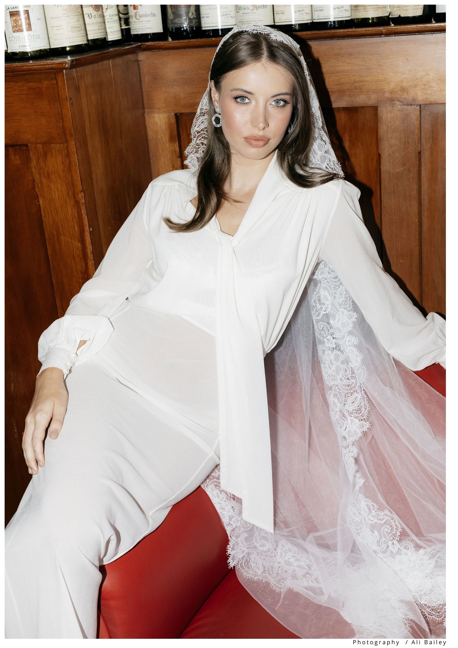 Mantilla Lace Wedding Veil