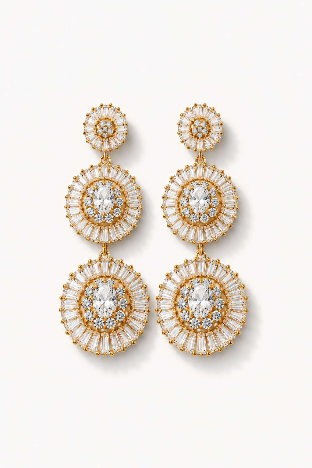 FIONA  - STATEMENT WEDDING EARRINGS