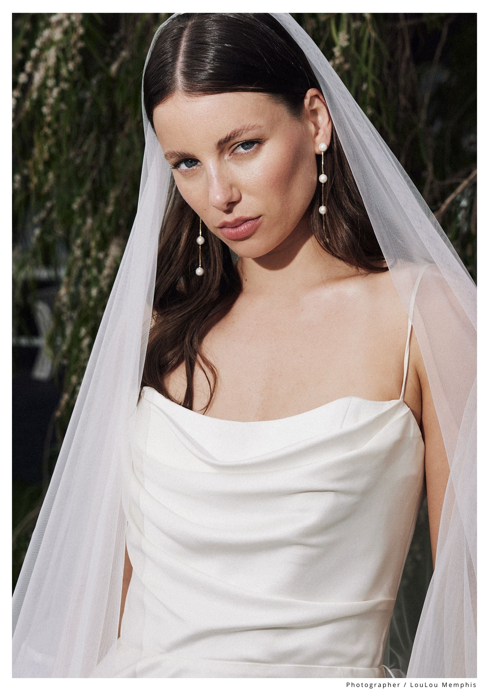 Pearl Wedding Earrings 