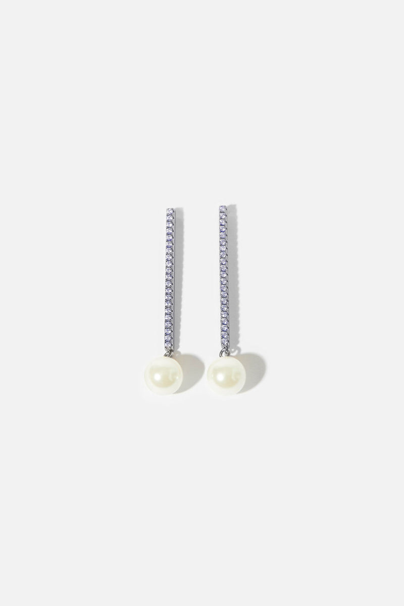 Contemporary Organic Charms - STELLA Freshwater Pearl Earrings