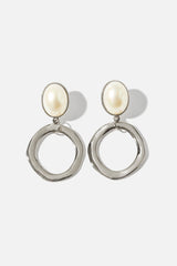 Art Deco Silver Pearl Wedding Jewelry by Amélie George Bridal