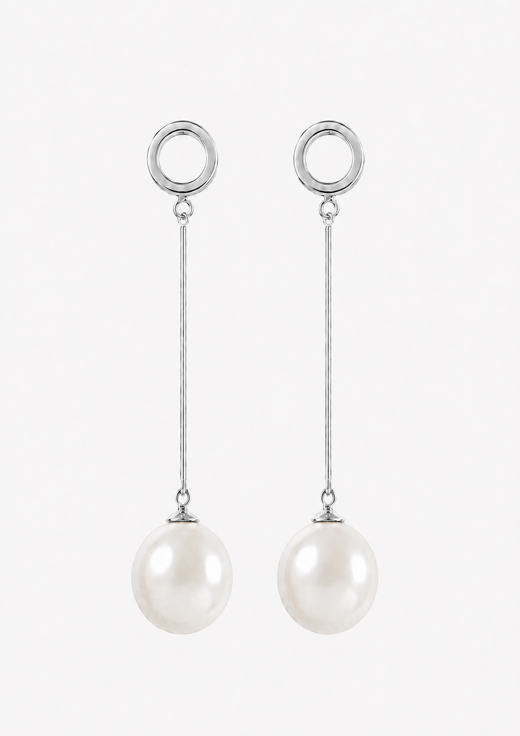 BELLA - PEARL WEDDDING EARRINGS