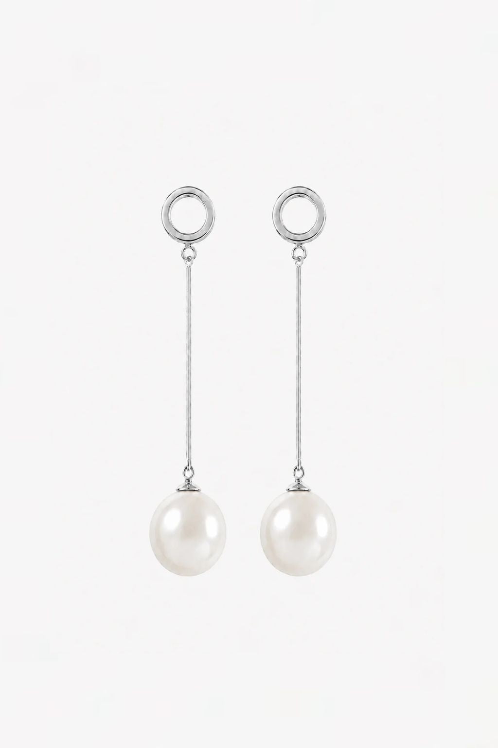 BELLA - PEARL WEDDDING EARRINGS