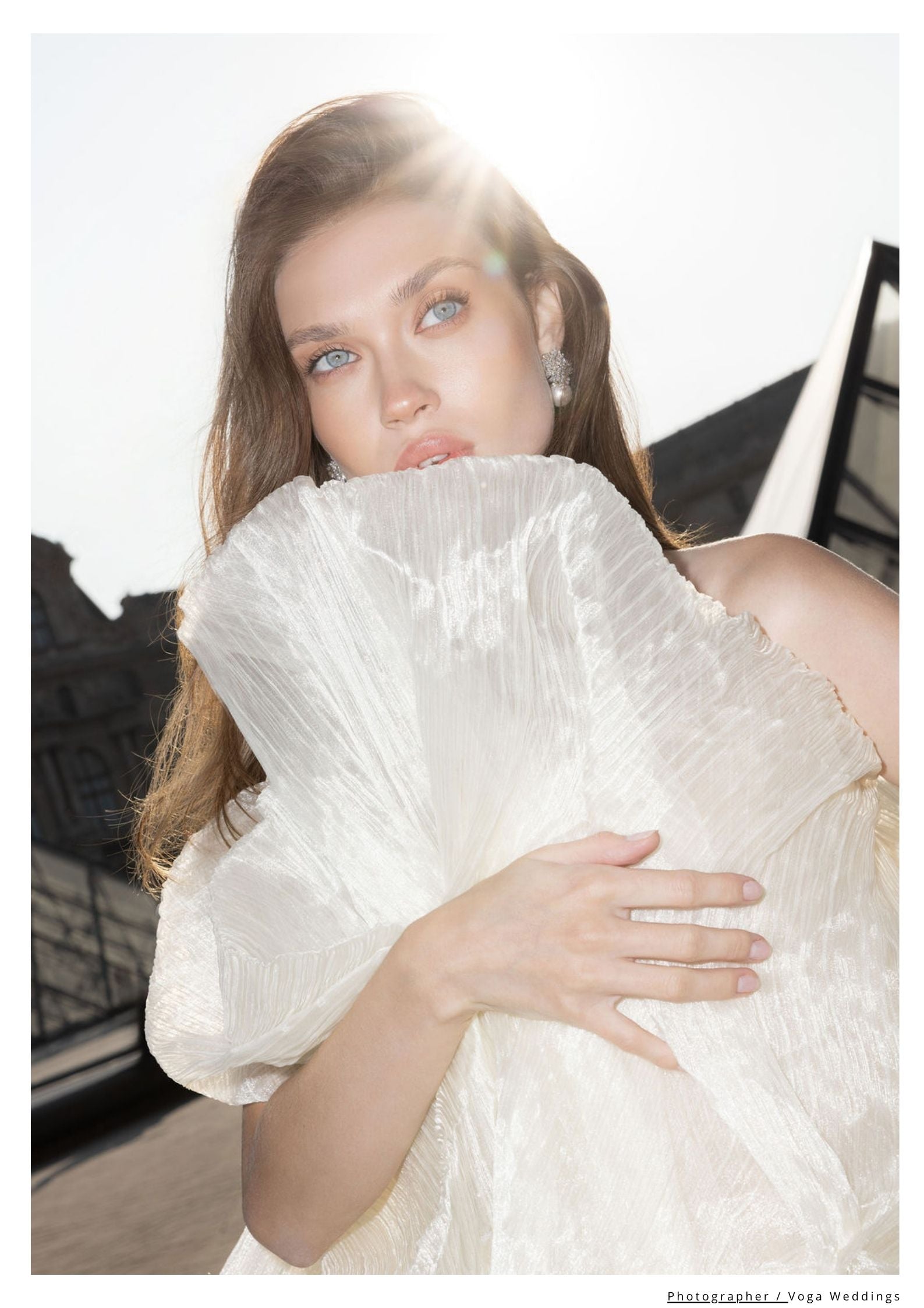 Wedding Earrings St Clair Statement Wedding earrings Amelie George 
