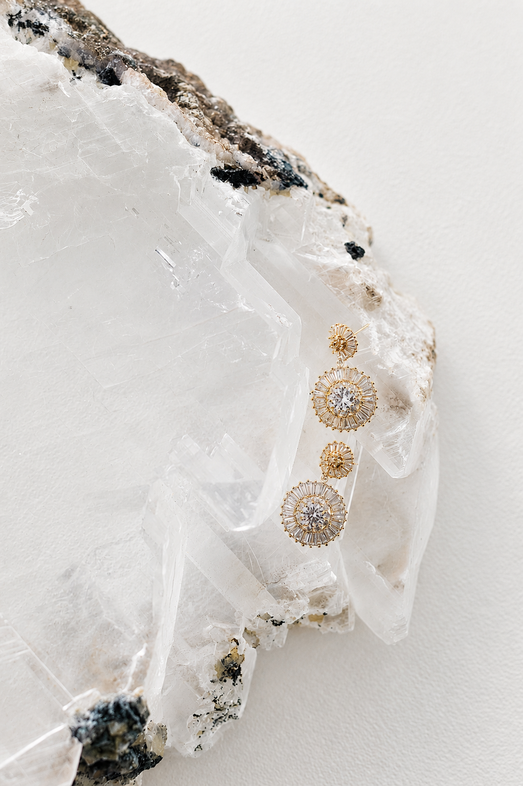 NATALIA - CRYSTAL WEDDING EARRINGS