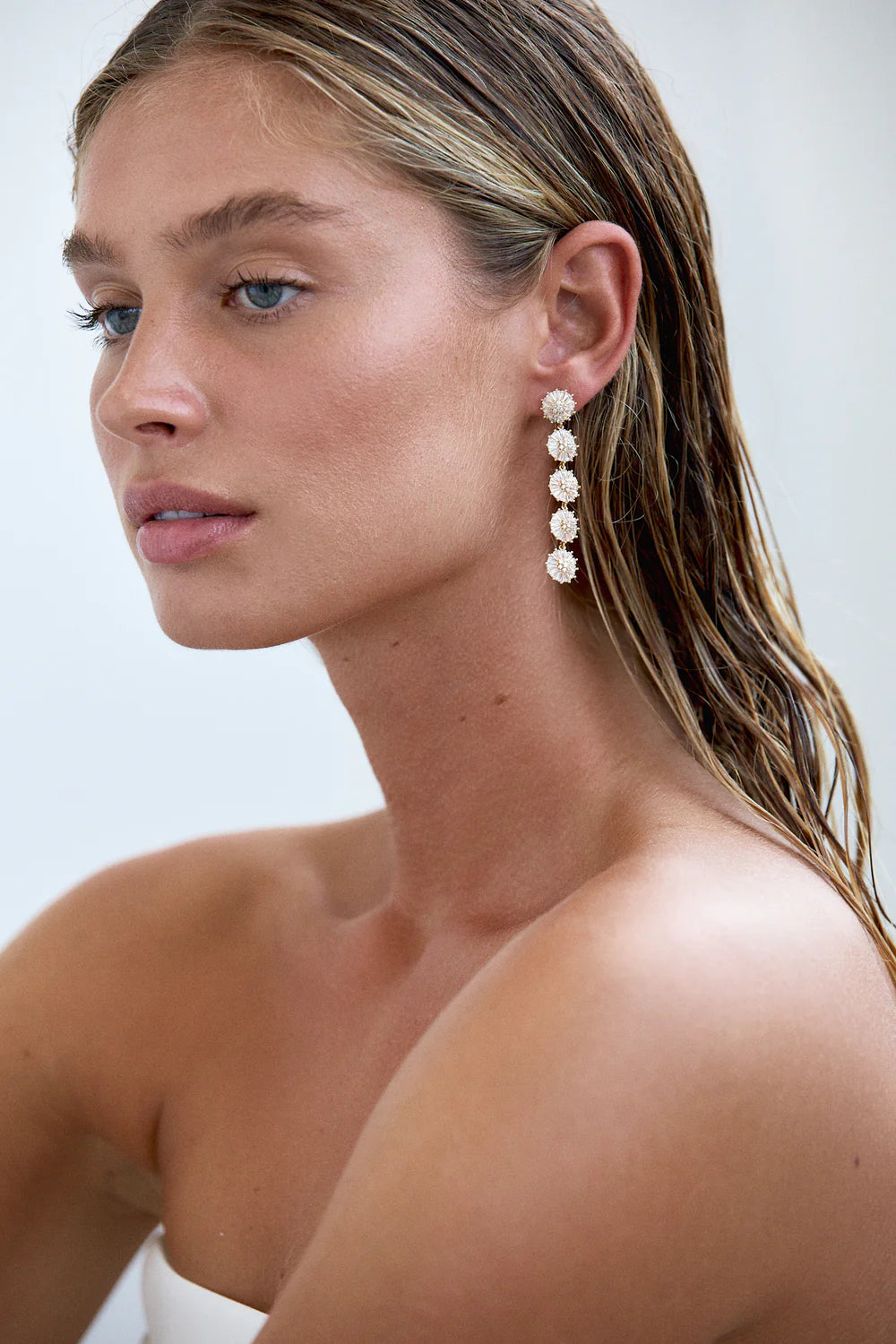 ZOEY - CRYSTAL WEDDING EARRINGS