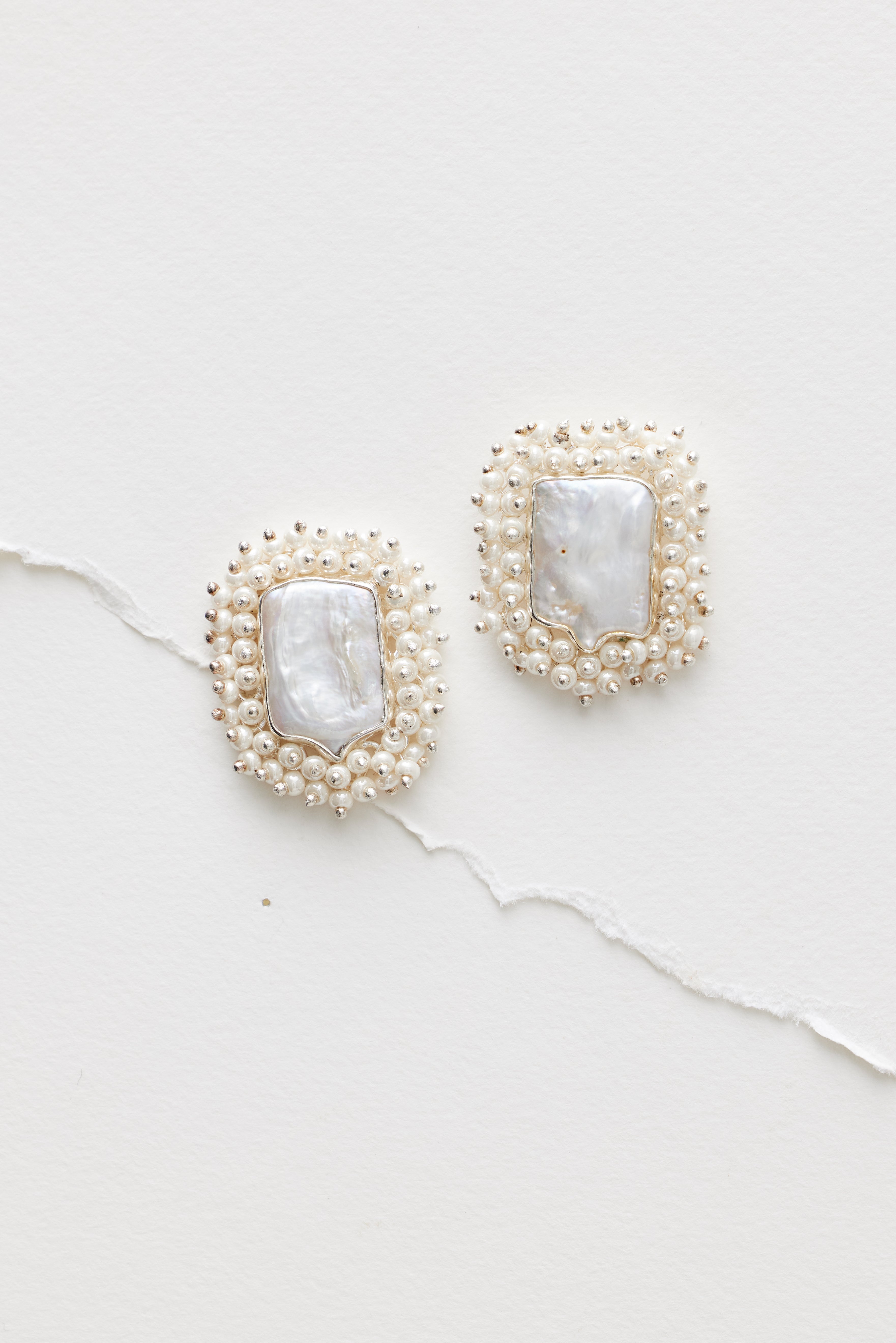 The Lane, Exquisite freshwater pearl earrings Amelie George