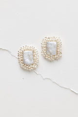 The Lane, Exquisite freshwater pearl earrings Amelie George