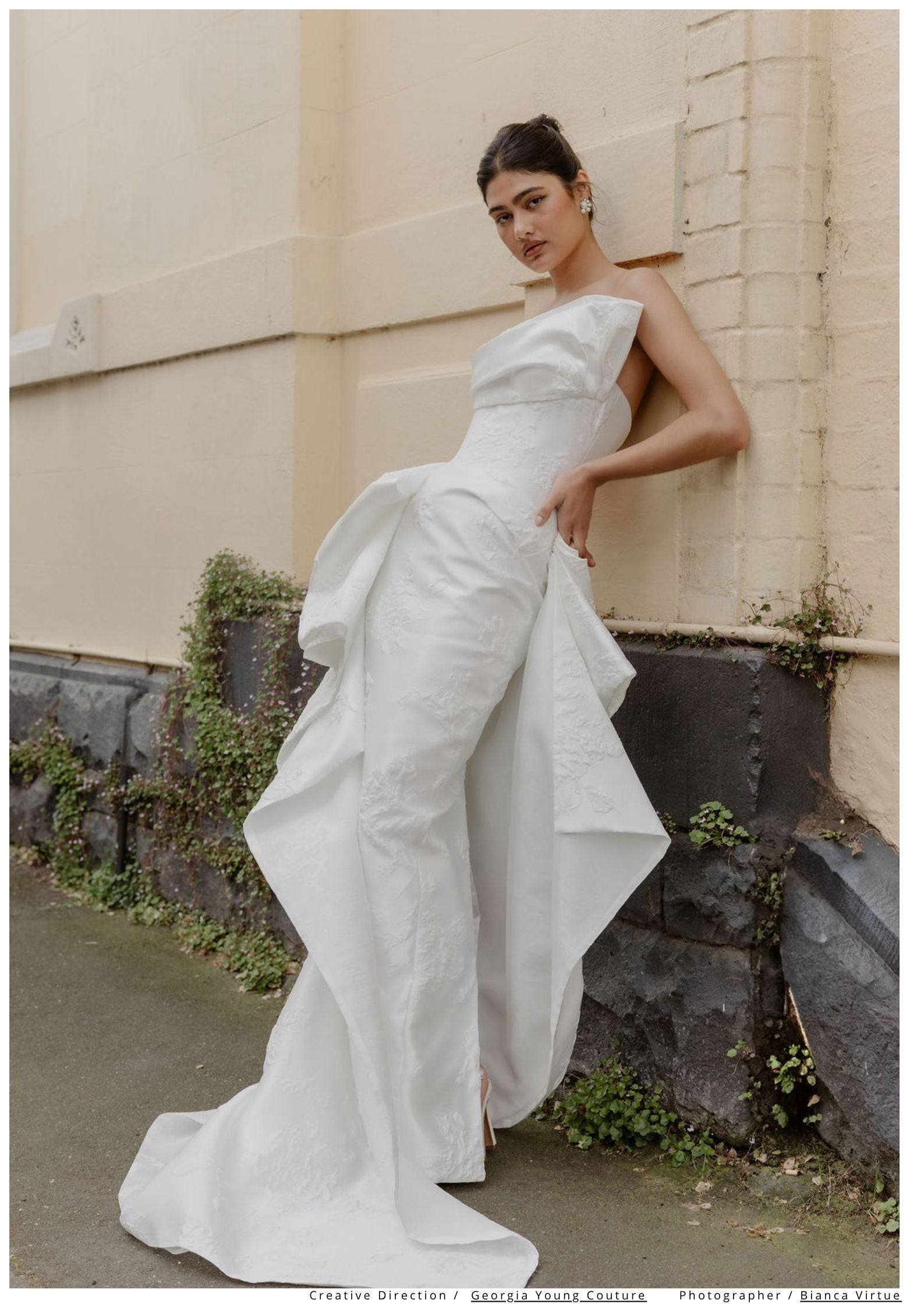 Silver Freshwater Pearl Wedding Earrings Georgia Young Couture