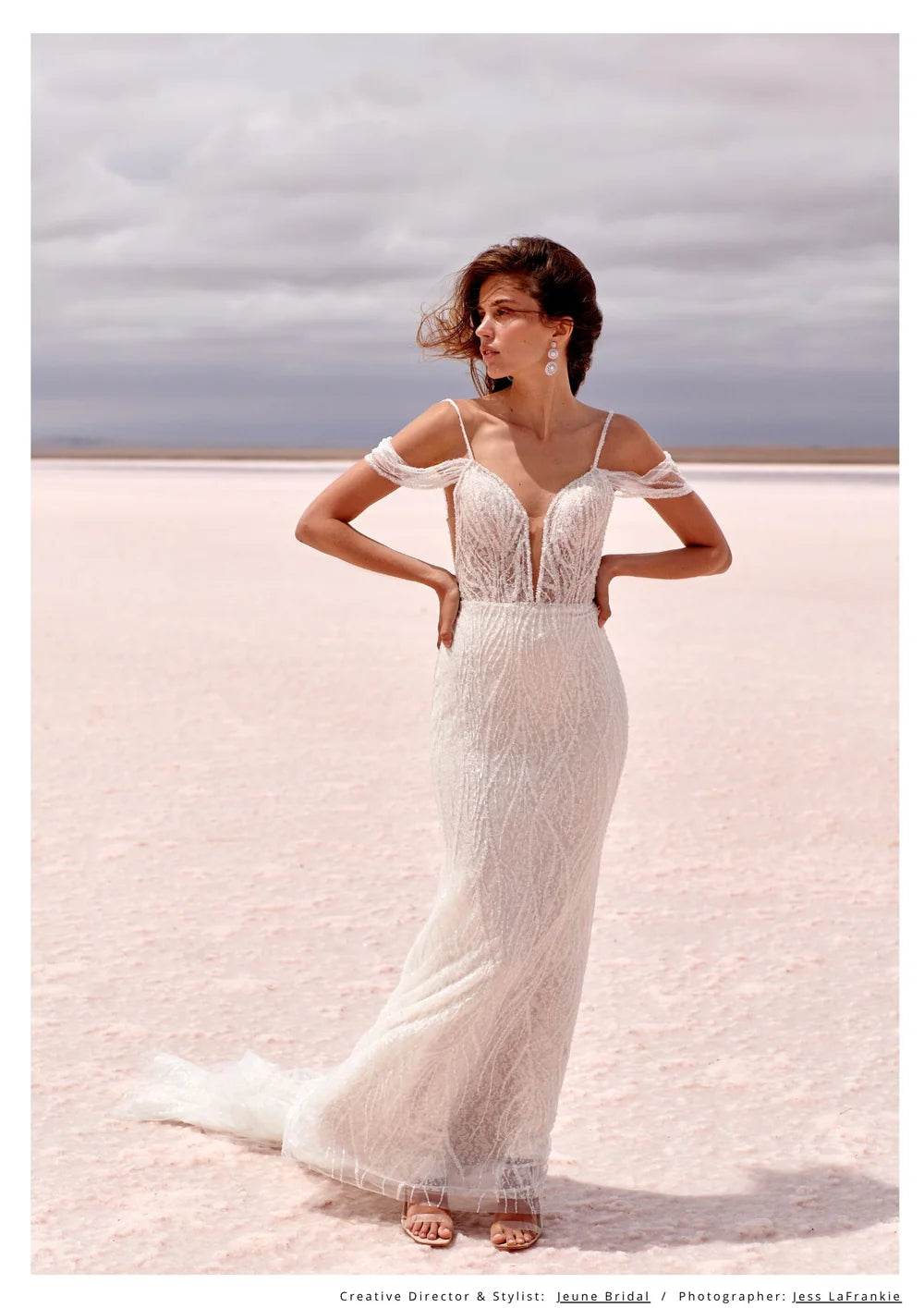 FIONA  - STATEMENT WEDDING EARRINGS