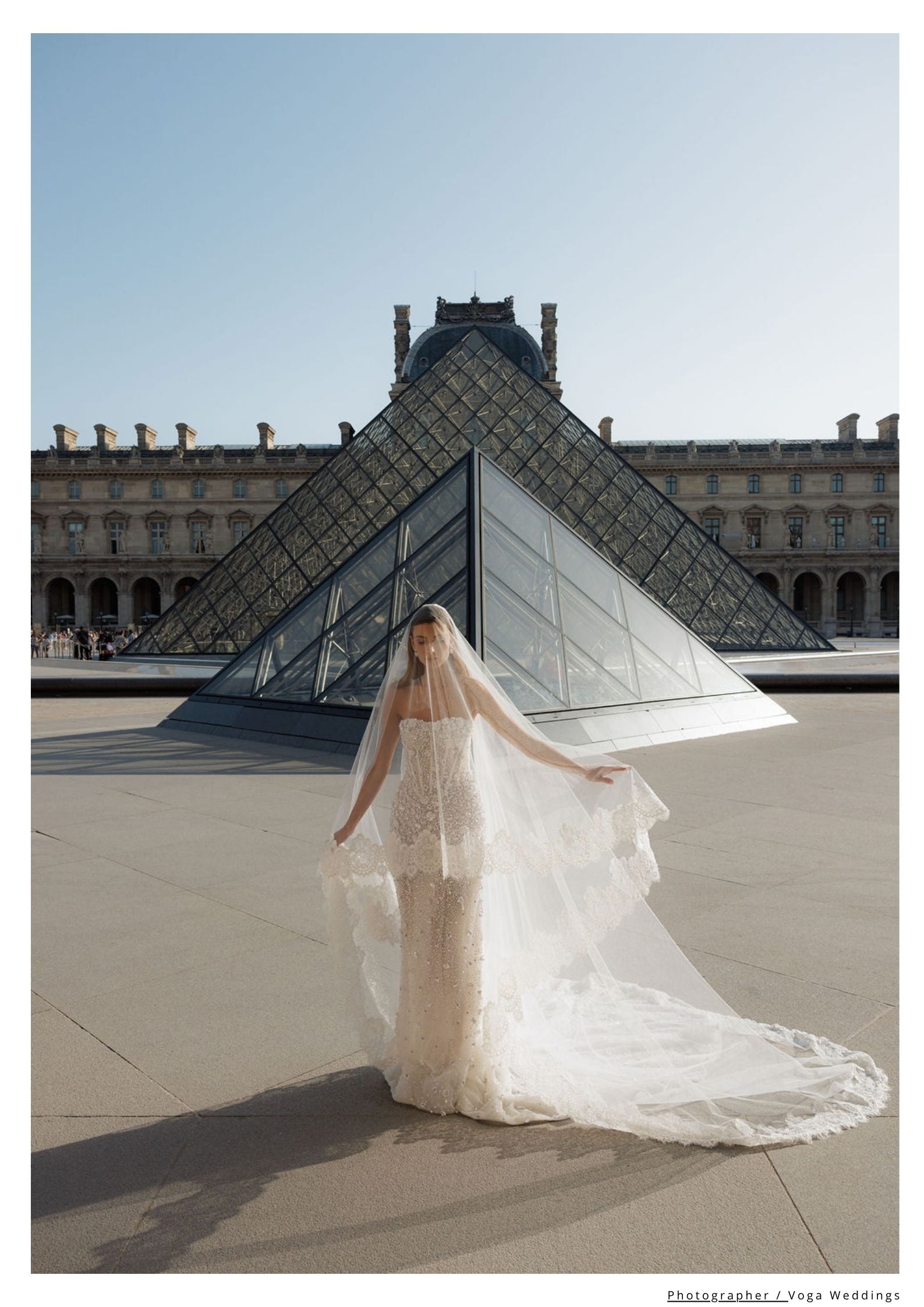 Wedding Veil - Lace Wedding Veil long