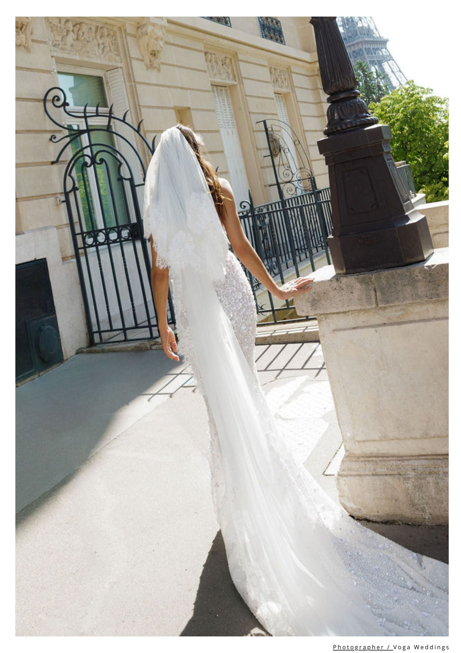 Delicate Lace Wedding Veil