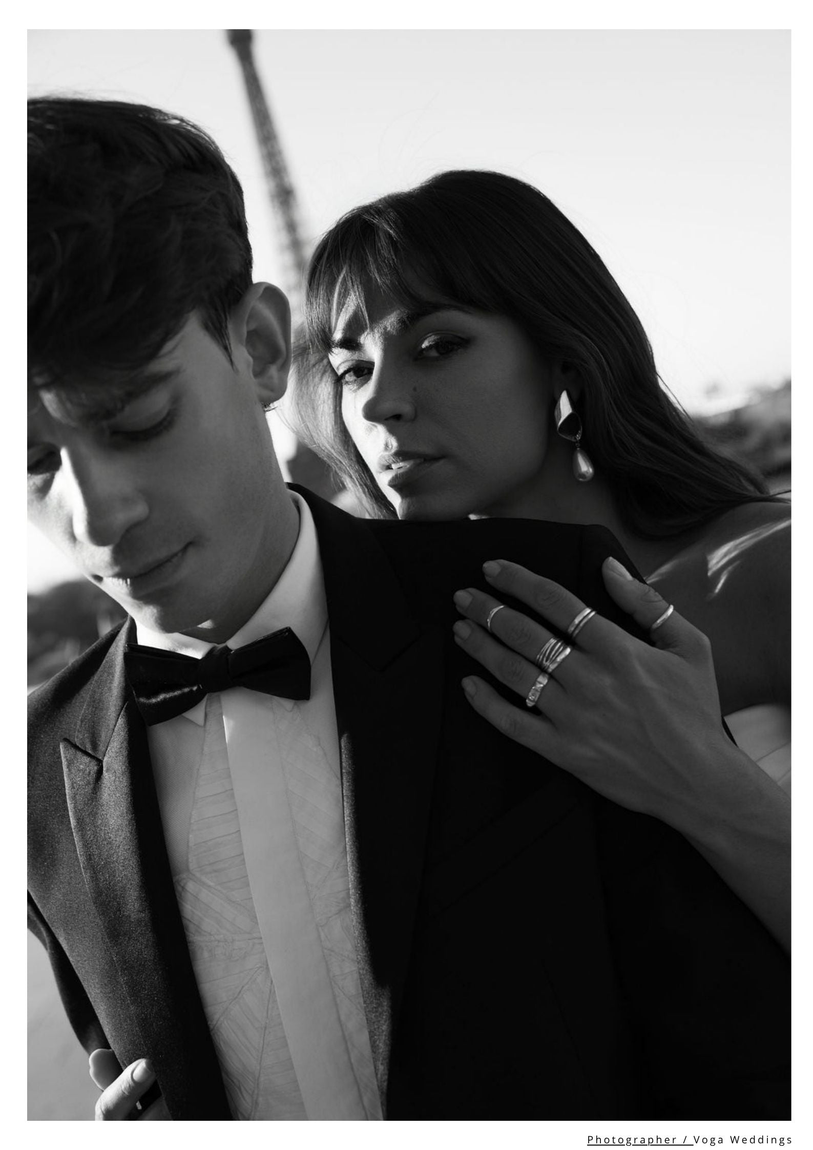 Statement Wedding Earring - Elwood