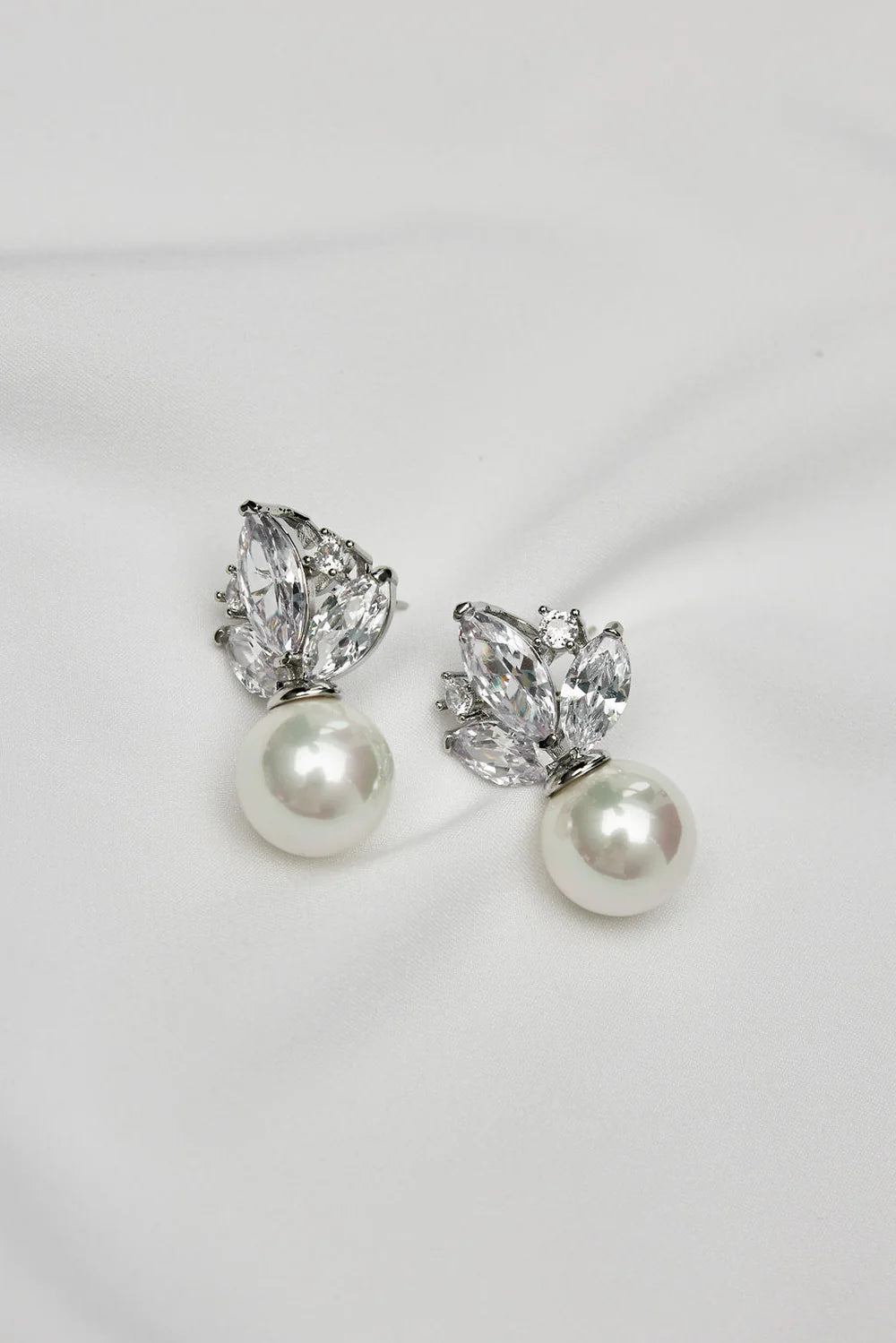 HARPER - Crystal Wedding Earrings